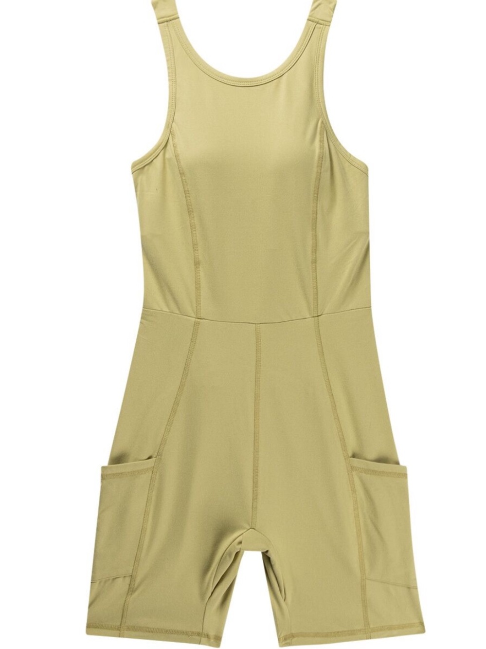 Wondery Outdoors Mojave Trail Romper Matcha Green NWT Size L